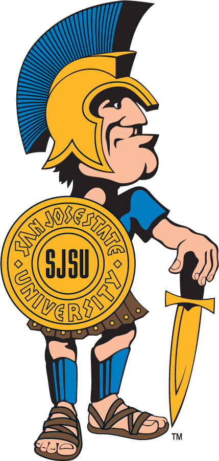 San Jose State Spartans 1995-1999 Mascot Logo diy iron on heat transfer